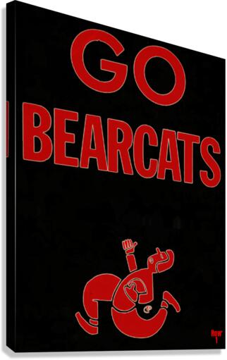 Go Bearcats Canvas Print