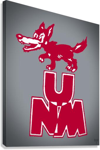 Vintage Lobo Louie Art Canvas Print