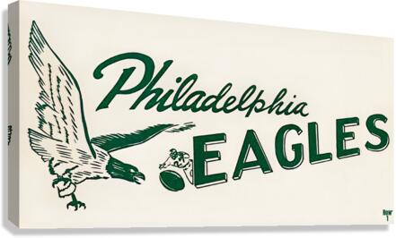 Philadelphia Eagles Metal Sign Canvas Print