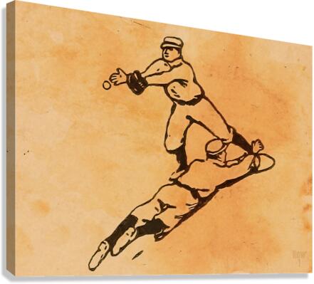 1915 Baseball Canvas Print