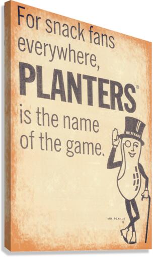 1967 Planters Peanut Ad Canvas Print