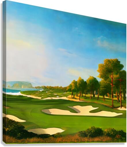 Dreaming of Golf  Canvas Print
