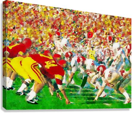 Battle in the Coliseum Canvas Print
