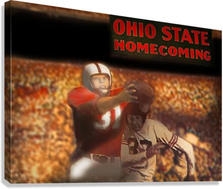 Ohio State Football Homecoming Art Canvas Print