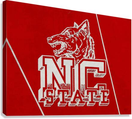Vintage NC State Wolfpack  Canvas Print