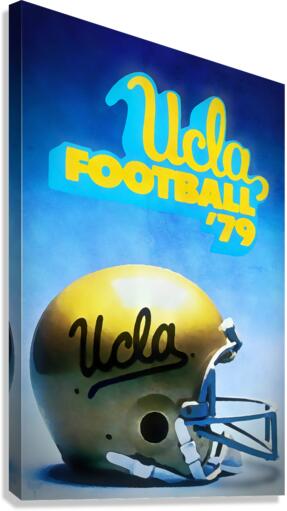 1979 UCLA Bruins Football Helmet Art by Row One Brand Wall Art 1979 UCLA Bruins Football Helmet Art by Row One Brand Wall Art