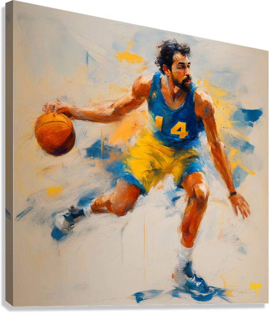 Bearded Baller Canvas Print