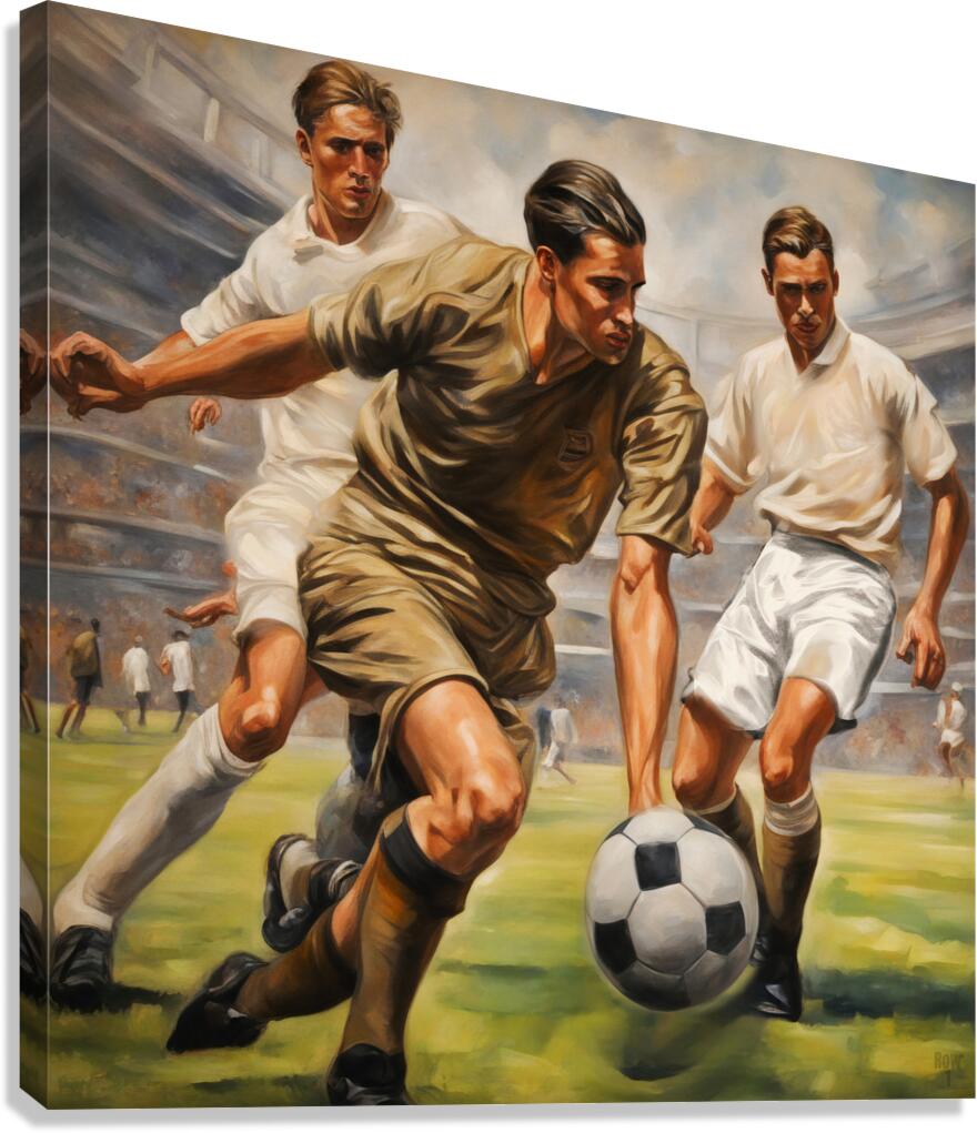 Afternoon Match  Canvas Print