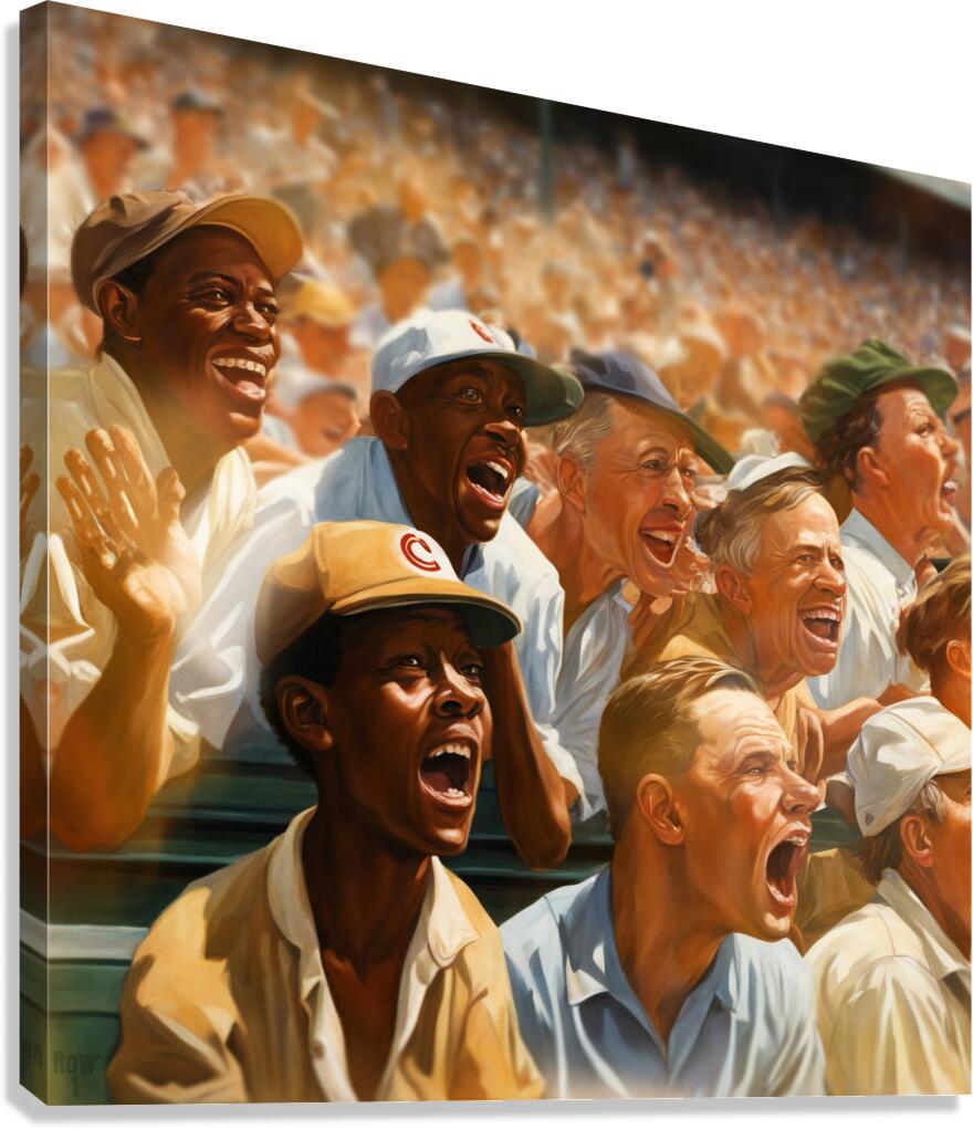 Loving the Game   Canvas Print
