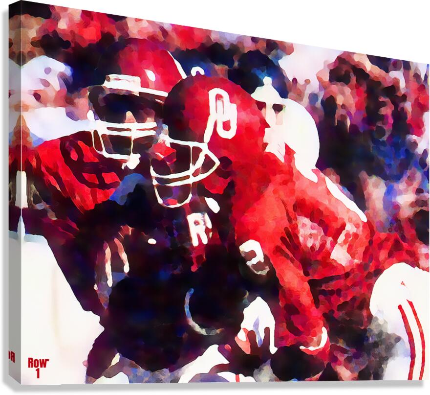 1985 Sooner Wishbone Canvas Print