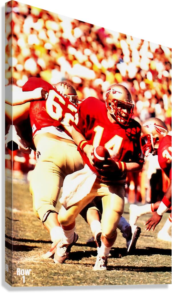 Danny McManus Florida State Art Canvas Print