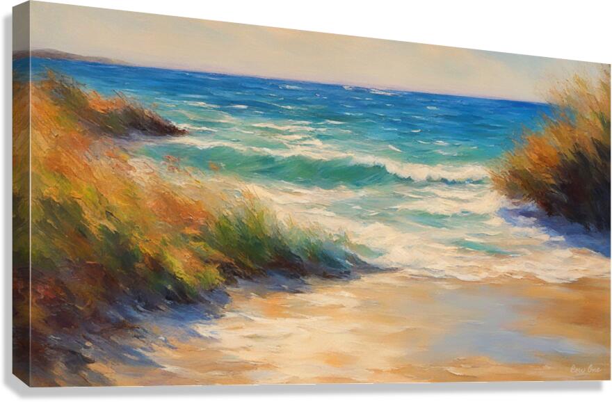 Sea Spot Canvas Print
