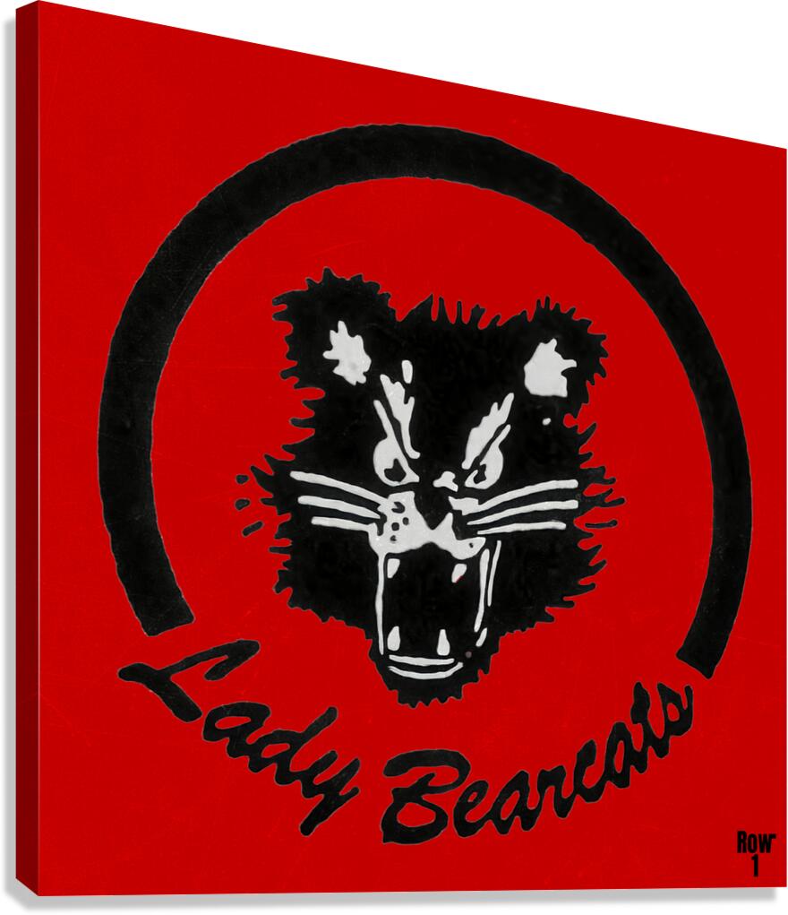 1980s lady bearcats art Canvas Print