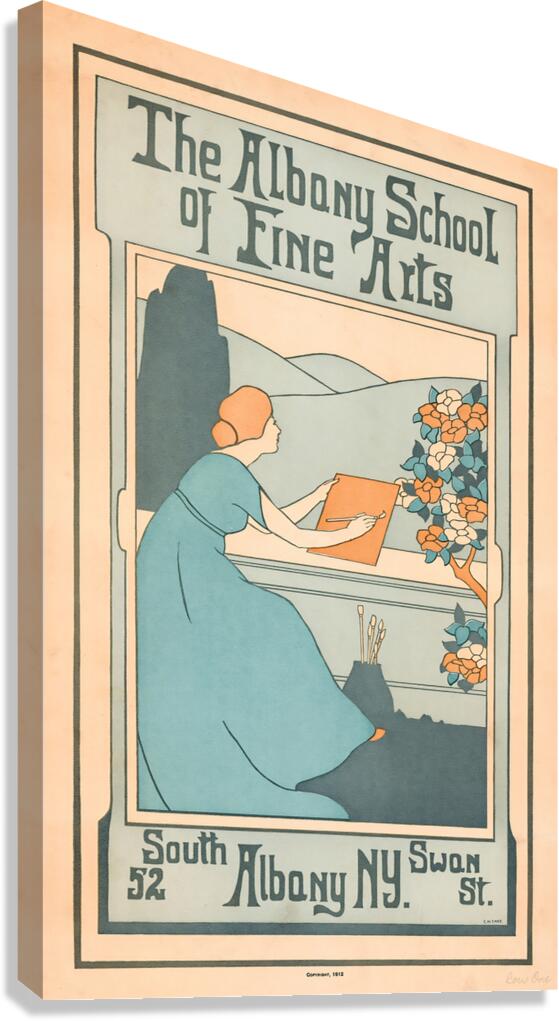 1912 albany school of fine arts  Canvas Print