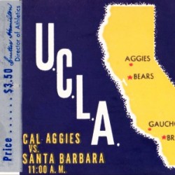 1954 UCLA Bruins vs. California Bears