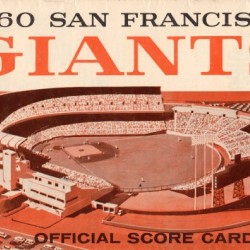 1960 San Francisco Giants Candlestick Park Art