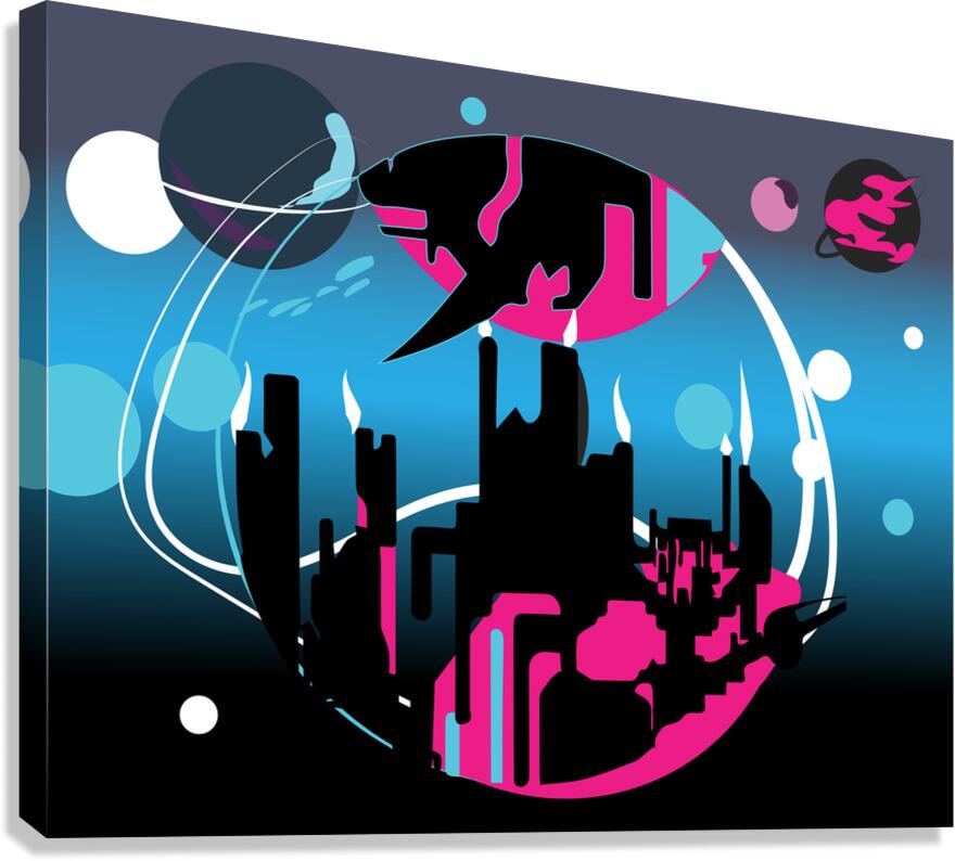 Cloudworld Canvas Print