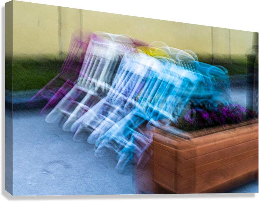 Angular Rest Canvas Print