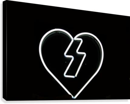 Flash Love Canvas Print