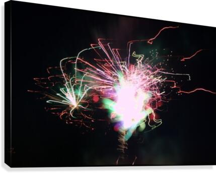 Sparkler Canvas Print