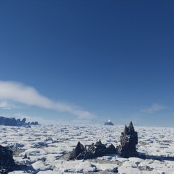 STAR ATLAS PRISON ON ICY PLANET