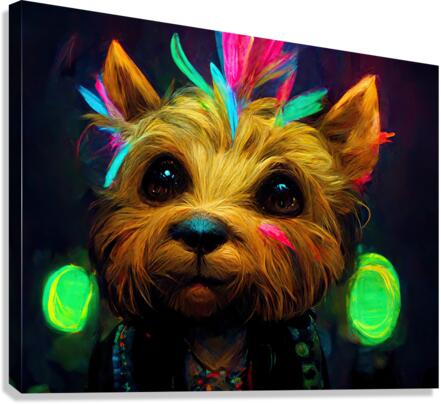 Party Pup Canvas Print