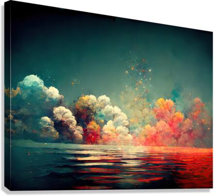 Prismatic Sunset Canvas Print