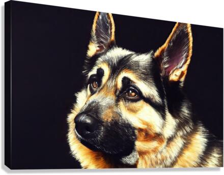 German Shepherd Canvas Print