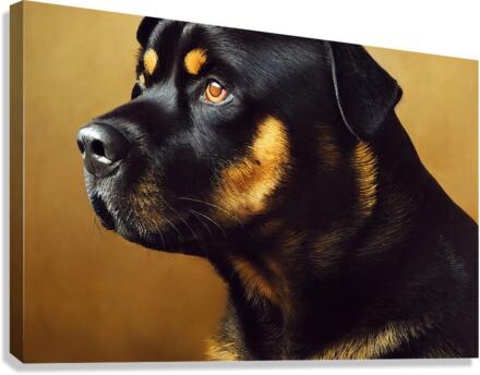 Rottweiler Canvas Print