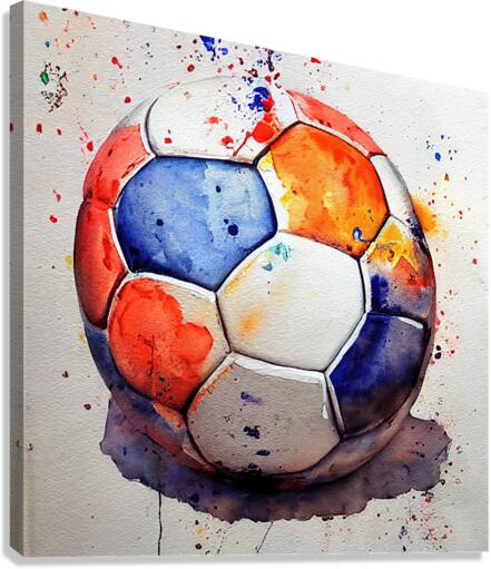 Soccer Ball Canvas Print