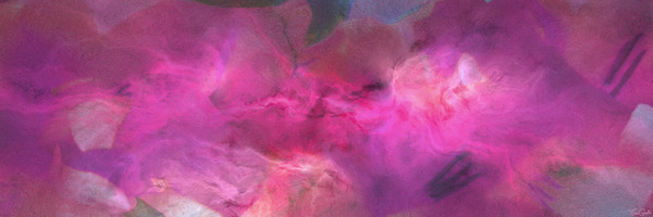 Imagination In Ruby Fire - Abstract Art Print
