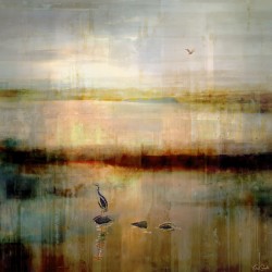 Potter Pond - Abstract Art