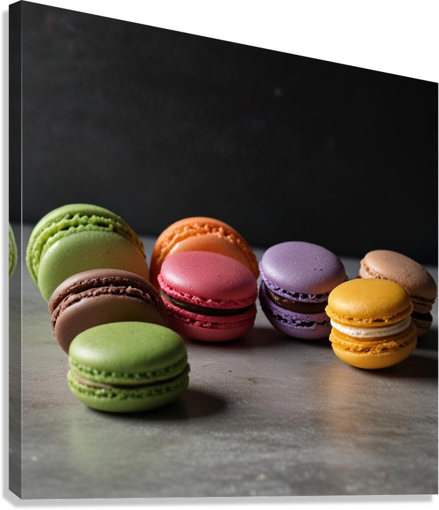 Macaroon Canvas Print