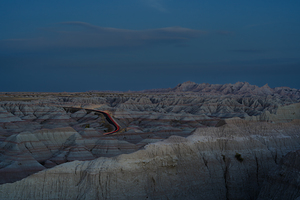 Badlands Painted Dusk Drive