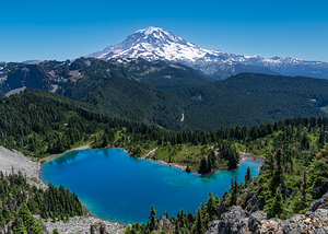 Tolomie Peak Rainier View