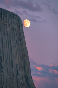 Moon over Tower