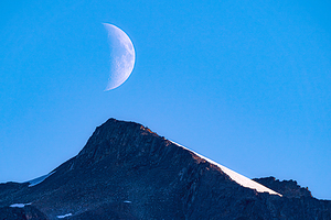 Moon over Kenai