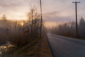 Golden Hour Ghost Road