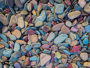 Beach Stone Jewel Tones