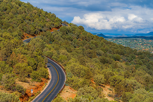 Hillside Highway Vista