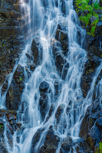 Silken Cascade on Stone