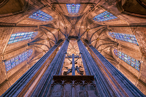 Heavenly Cathedral Cross View