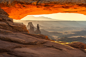 Through Mesa Arch