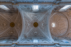 Heavenly Ornate Skylight Ceiling