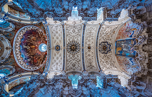 Heavenly Church Ceiling Artistry