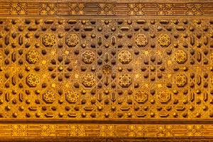 Golden Starry Woodwork
