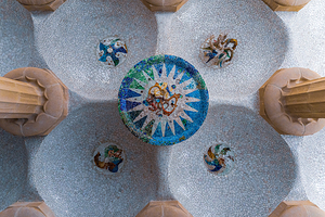 Güells Mosaic Sky