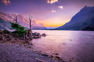 Glacier Sunset