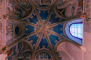 Starry Church Ceiling Art