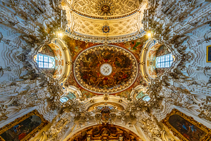Heavenly Church Ceiling Artistry